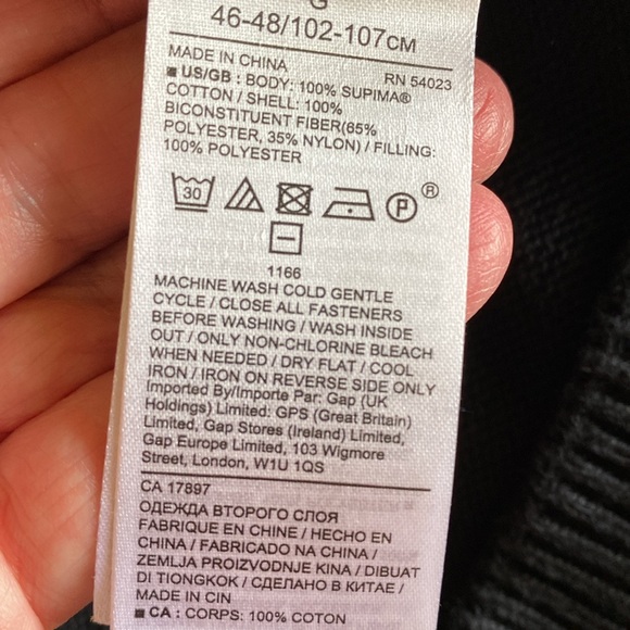 Banana Republic Men’s quilted combo jacket size L - Picture 10 of 15